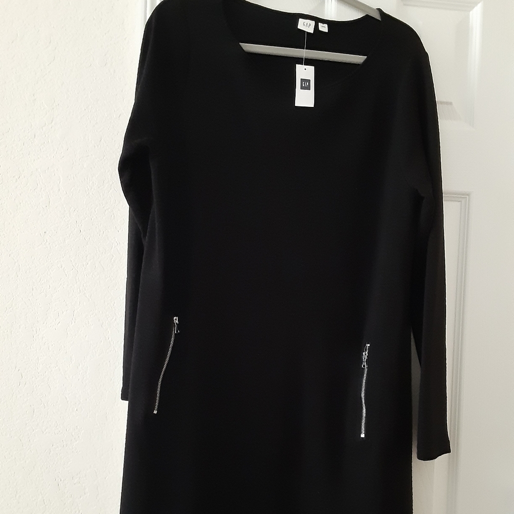 Gap zipper pocket dress